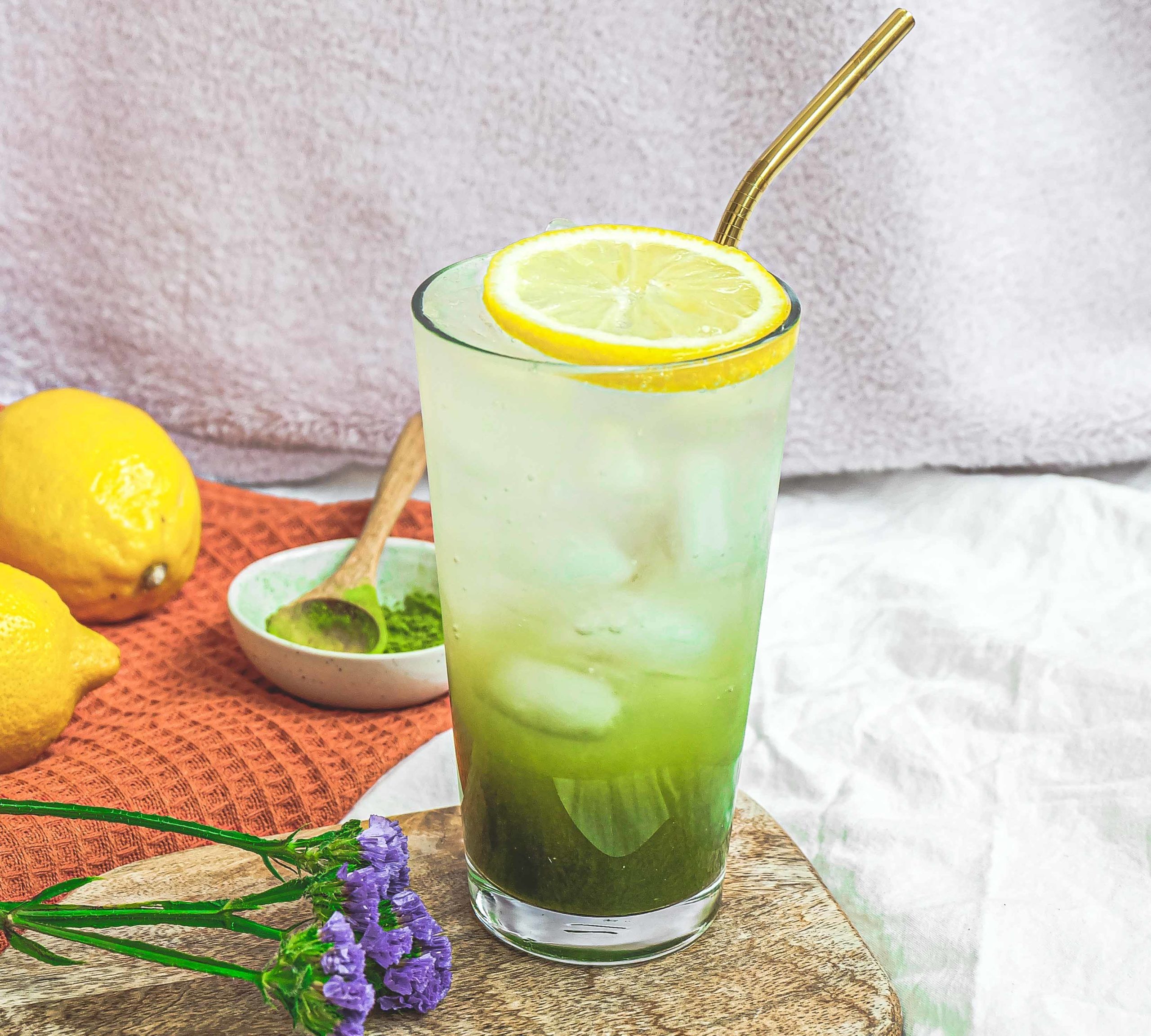 Matcha Soda Lemonade.