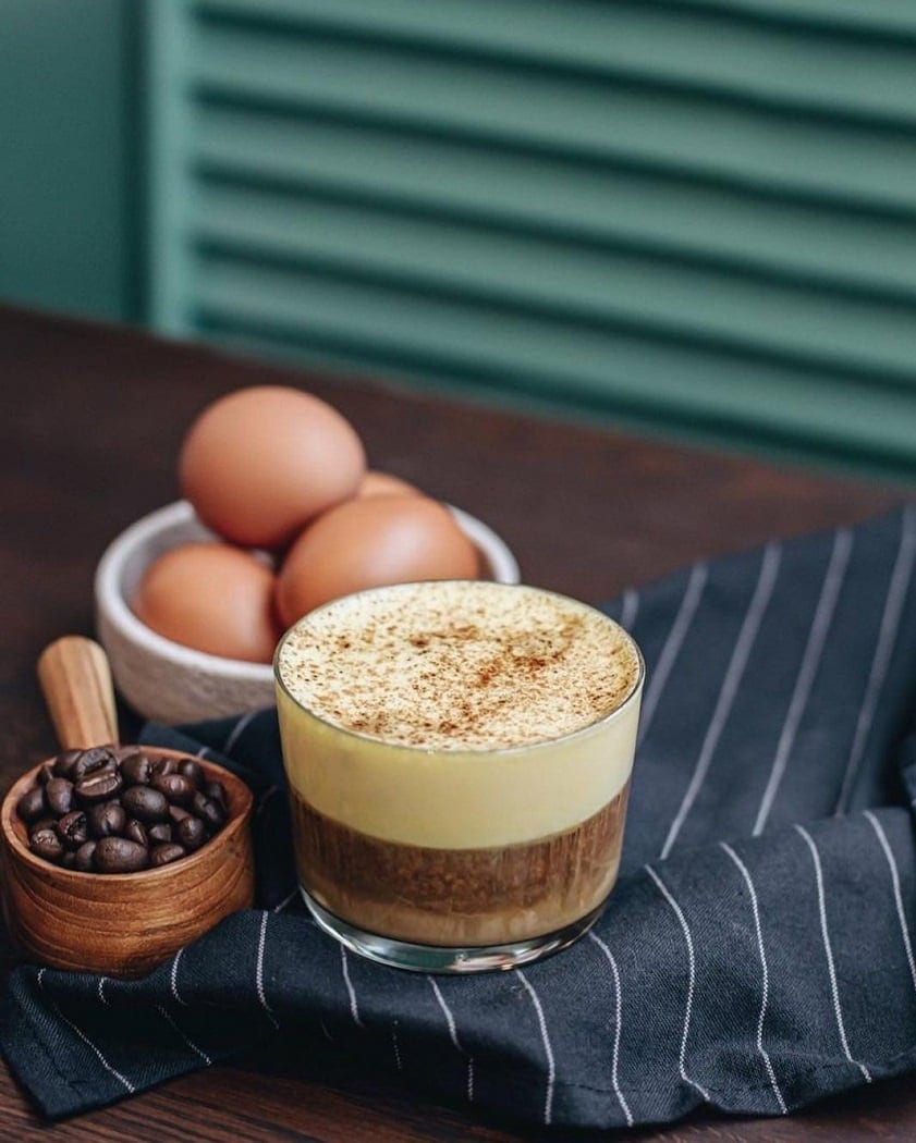 Hanoi Egg Coffee.