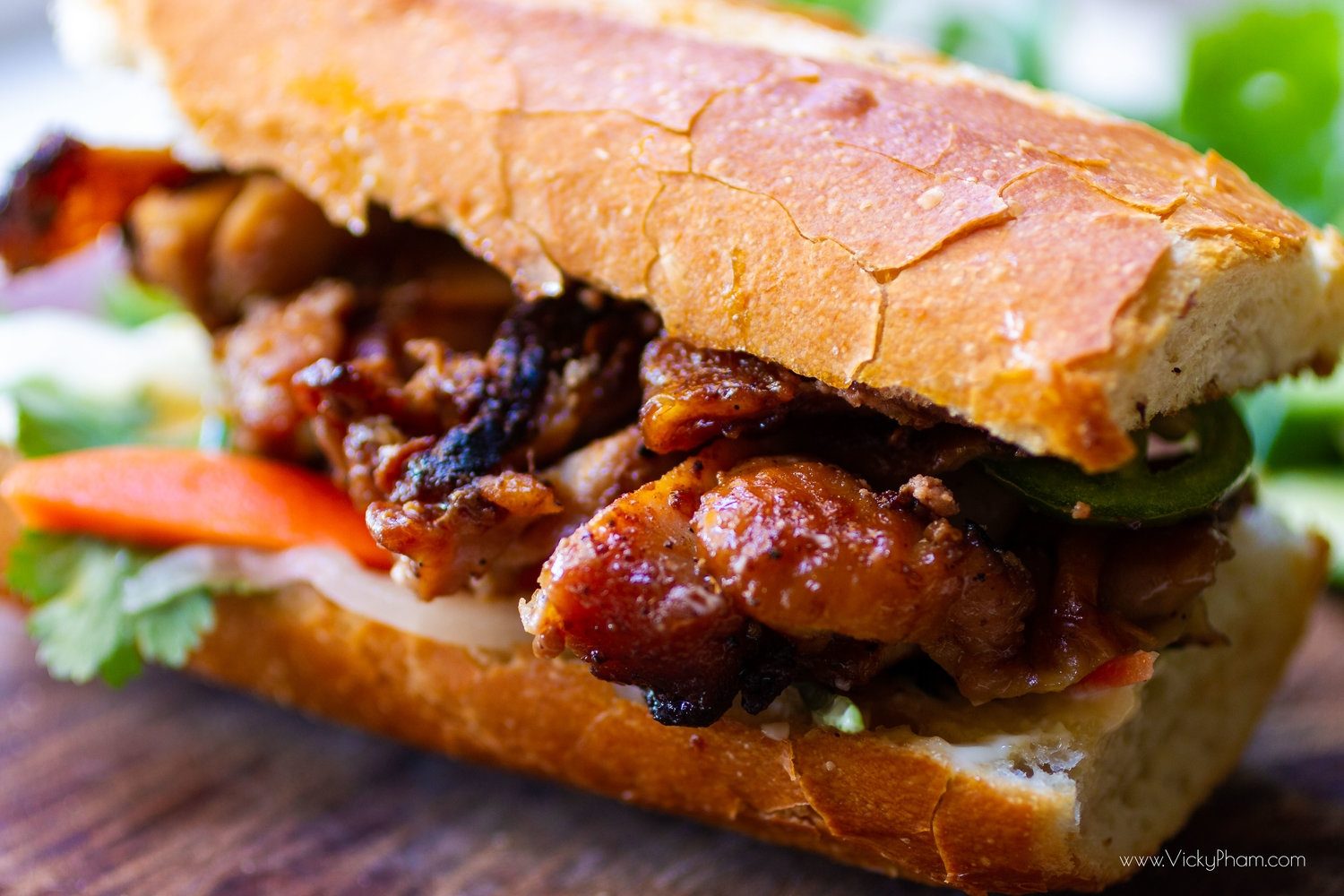 S 3. Banh Mi Ga Nuong.