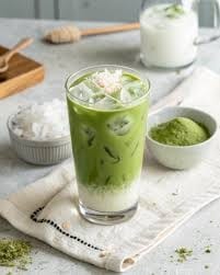 Coconut Cream Latte Matcha.