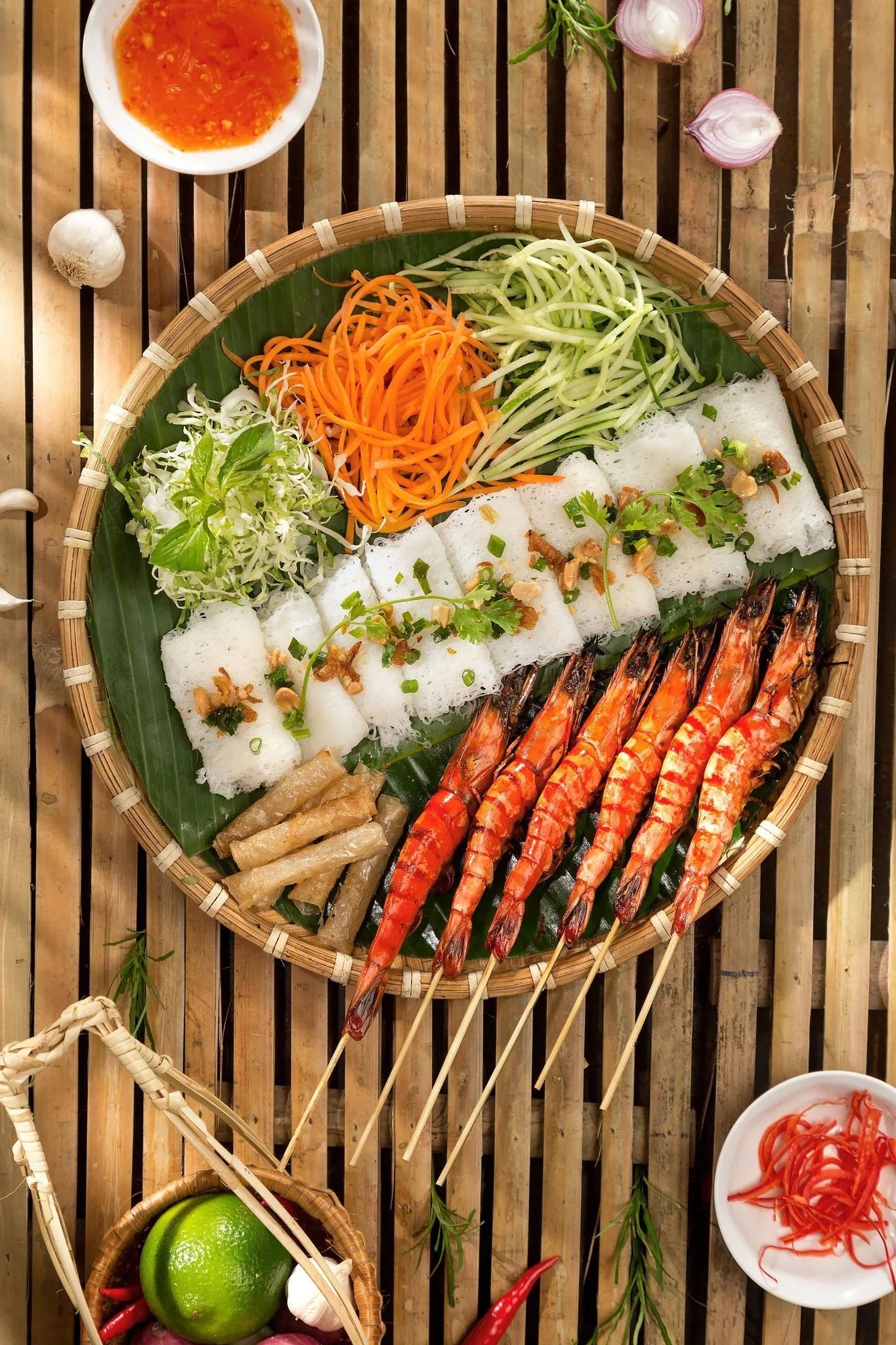 42. Banh Hoi Tom Nuong.