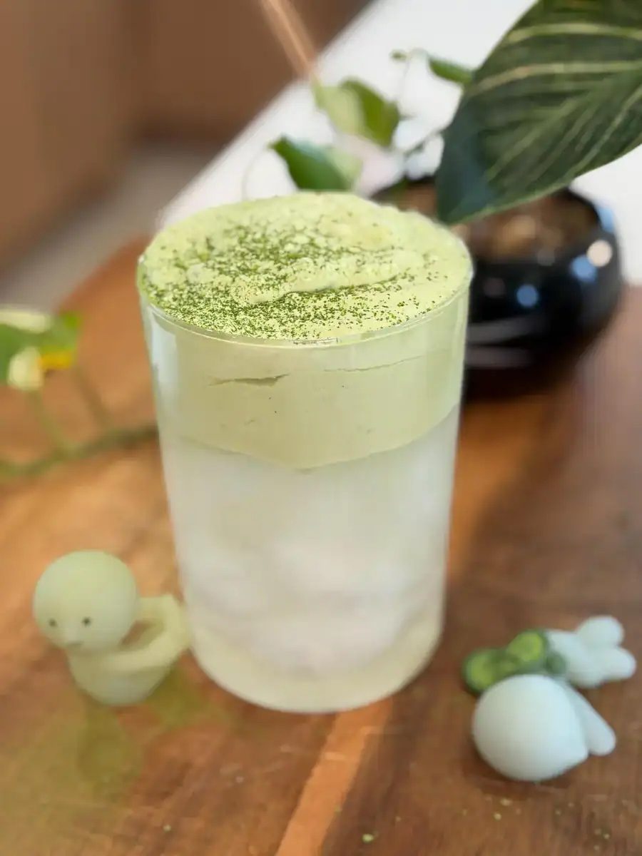 Coconut Juice Matcha.